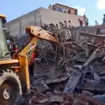 अंबाला में निर्माणाधीन तीन मंजिला इमारत गिरने से दो की मौत, कई मजदूर मलबे में दबे | haryana news
