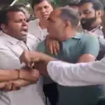 तिलक नगर में केजरीवाल के दौरे के दौरान पुलिसकर्मी से मारपीट, आप समर्थकों पर लगे आरोप | delhi politics news