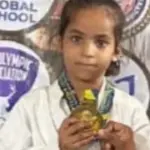 आगरा की छह वर्षीय वान्या भूटान में अंतरराष्ट्रीय कराटे चैंपियनशिप में दिखाएंगी दम | agra news