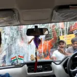 पश्चिम बंगाल के हुगली में टीएमसी नेता कुणाल घोष की कार पर हमला, तोड़े गए शीशे | west bengal news
