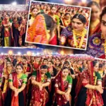 राजकोट में 15 हजार महिलाओं ने 900 किलो सोने के साथ किया गरबा | rajkot garba gold news