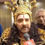 पूर्वी दिल्ली की रामलीला में अभिनेता शाहबाज खान बने रावण, बच्चों को संस्कृति से जोड़ने की अपील | delhi news