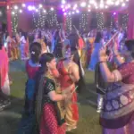 वाराणसी में गरबा-डांडिया नाइट के दौरान बजरंग दल ने की आईडी जांच, दुर्गा वाहिनी ने लगाया तिलक | varanasi news