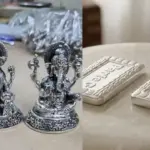 चांदी की कीमतों में गिरावट से चमका सराफा बाजार, पारले-जी बिस्कुट डिजाइन और लक्ष्मी-गणेश मूर्तियों की बढ़ी मांग | agra news