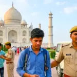 ताजमहल घूमने के लिए 11वीं के छात्र ने रची खुद के अपहरण की साजिश, पिता से मांगी फिरौती | agra news