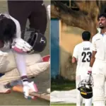 जेल के मुश्किल दिनों के बाद मैदान पर लौटे अभिषेक पोरेल, शतक जड़ते ही छलके आंसू | sports news